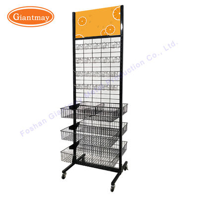 Cremalheira de fio da exposição do suporte da peúga do retalho da prateleira da luva