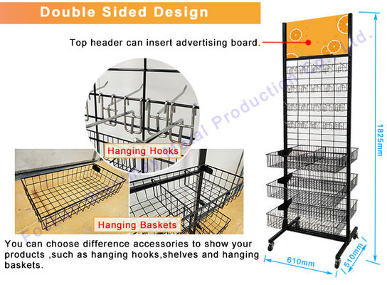 Cremalheira de fio da exposição do suporte da peúga do retalho da prateleira da luva