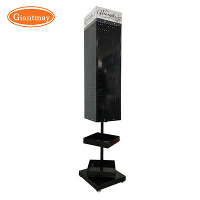 Suporte de exposição de gerencio a pilhas da cremalheira da joia da pulseira