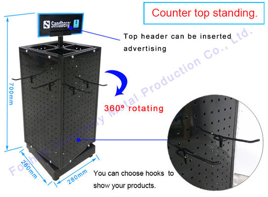 Corrente chave do suporte do girador da bancada que gerencie a exposição contrária