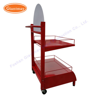 Cremalheira de exposição do óleo de suporte da exposição do lubrificante de 2 séries